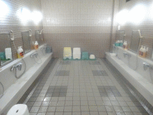 「リフレッシュプラザ　温泉998」の洗い場
