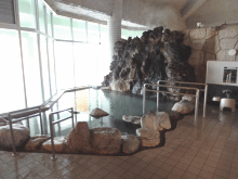 「赤井川村 保養センター」の浴場