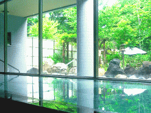 「小樽朝里クラッセホテル」の浴場