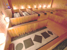 「ホテル 武蔵亭」の岩盤浴