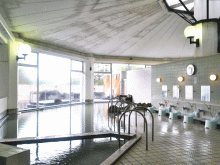 「ながぬま温泉」の浴場