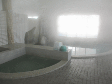 「中小屋温泉」の浴場