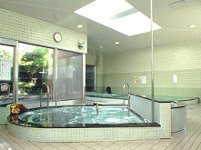 「小樽温泉 オスパ」の浴場