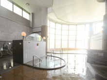「上砂川岳温泉 パンケの湯」の浴場
