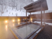 「芦別温泉スターライトホテル」の露天風呂