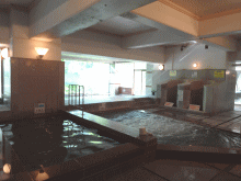 「定山渓ビューホテル」の地下2階浴場