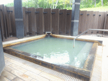 「ニセコノーザンリゾート・アンヌプリ」の露天風呂