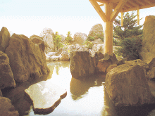 「サロマ湖 鶴雅リゾート」の露天風呂