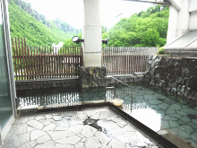 「黒岳の湯」の露天風呂
