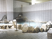 「湯の川温泉 ホテル雨宮館」の浴場
