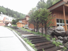 「菅野温泉」の階段